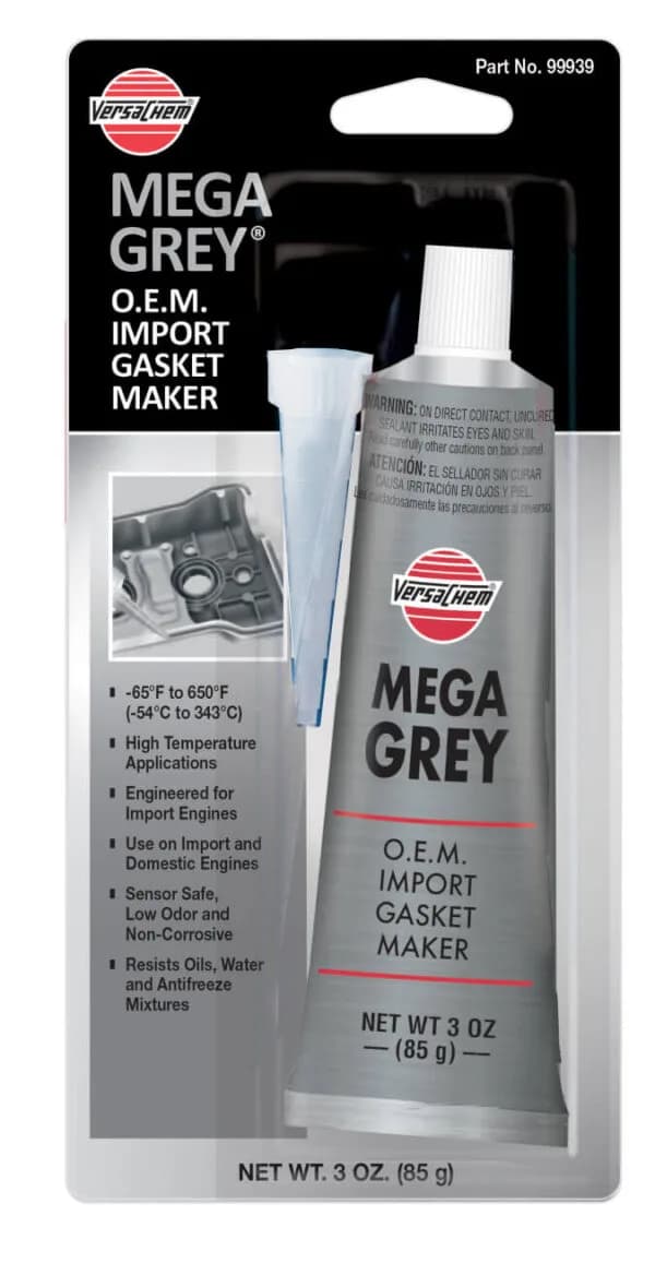 Герметик-прокладка сірий 85г "VersaChem" +371° Mega Grey