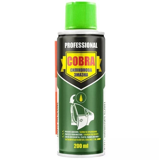 Мастило силіконове аерозоль 200 мл "COBRA"