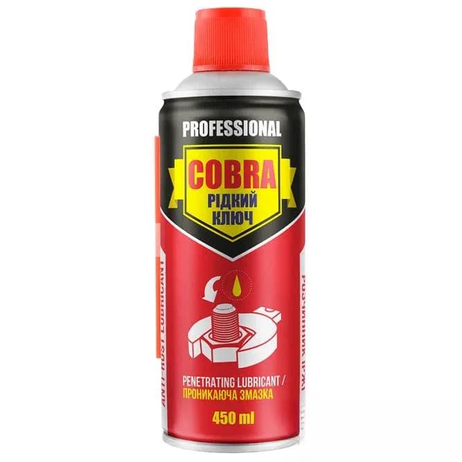 Мастило рідкий ключ 450 мл "COBRA" (антикорозійне)