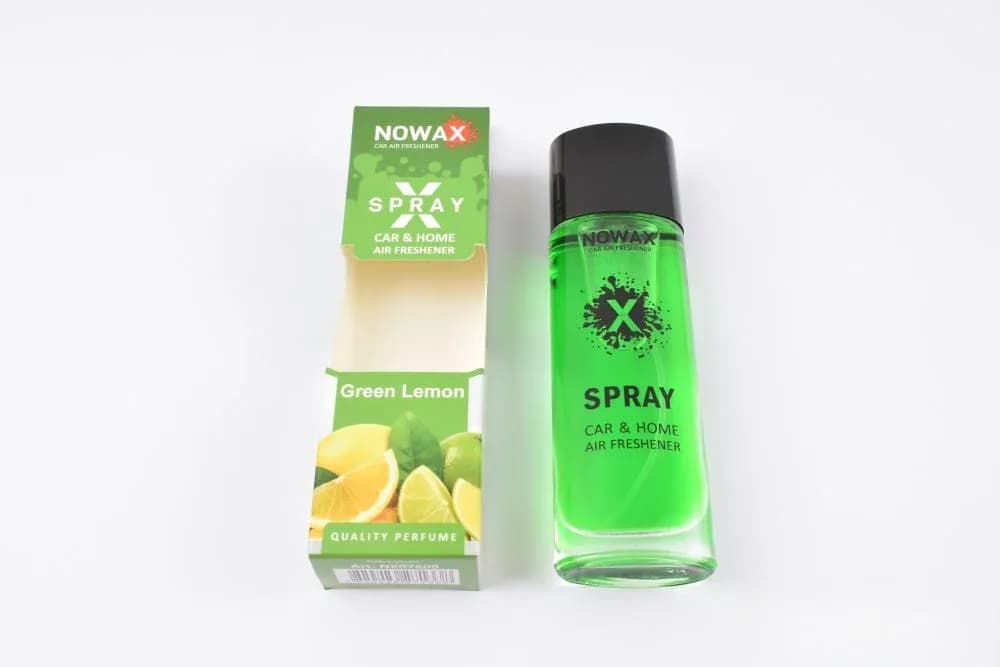 Освіжувач "NOWAX" аерозоль X-Spray 50ml - Green Lemon