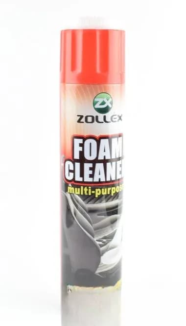 Очисник салону пінний з щіткою "ZOLLEX" 650ml