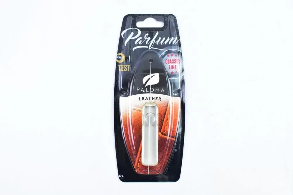Освіжувач "Paloma" Parfume Leather, блістер (рідкий на дзеркало)