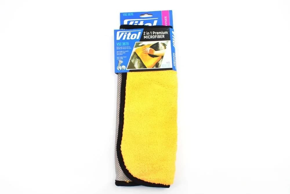 Ганчірка мікрофібри двостороння 40*35см "VITOL"
