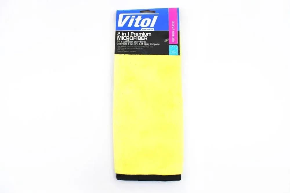 Ганчірка мікрофібри двостороння 35*30см "VITOL"