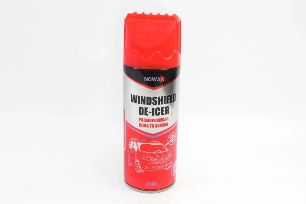 Розморожувач скла (спрей) "NOWAX" 450г (замків)