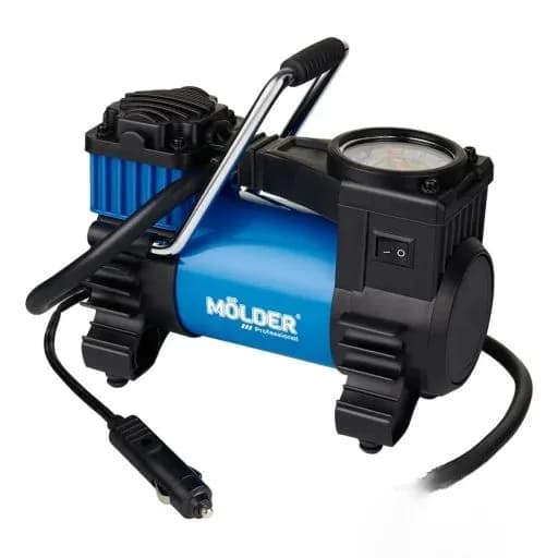 Компресор "MOLDER" в прикурювач (10 Атм./40 л/хв./шланг 1.3 м.)