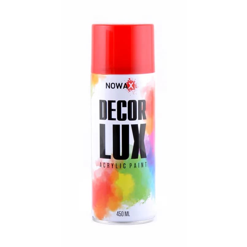 Фарба аерозольна "NOWAX" акрил. 450мл. вишнева