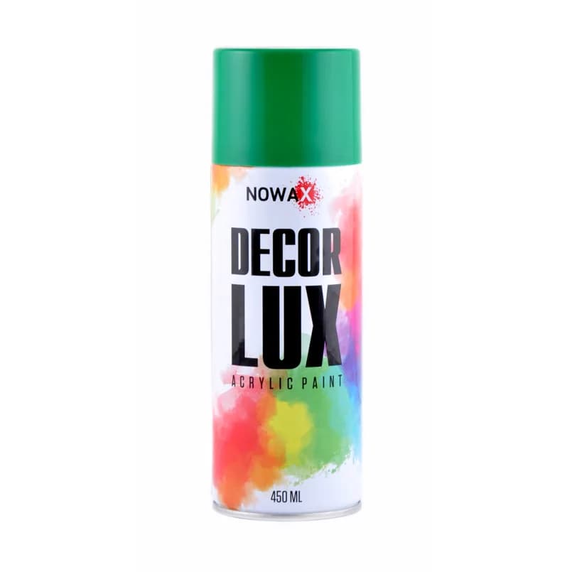 Фарба аерозольна "NOWAX" акрил. 450мл. зелена