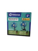 Вентилятор салону 12 V (d 6" - 15,0 см) металевий, кронштейн, 2 швидкості Balansa 2