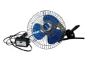 Вентилятор салону 12 V (d 6" - 15,0 см) металевий, прищіпка, 2 швидкості Balansa 2