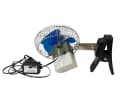 Вентилятор салону 12 V (d 6" - 15,0 см) металевий, прищіпка, 2 швидкості Balansa 3