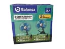 Вентилятор салону 12 V (d 6" - 15,0 см) металевий, прищіпка, 2 швидкості Balansa 4