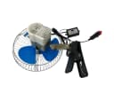 Вентилятор салону 12 V (d 8" - 20,0 см) металевий, прищіпка, 2 швидкості Balansa 3