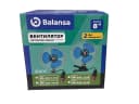 Вентилятор салону 12 V (d 8" - 20,0 см) металевий, прищіпка, 2 швидкості Balansa 4