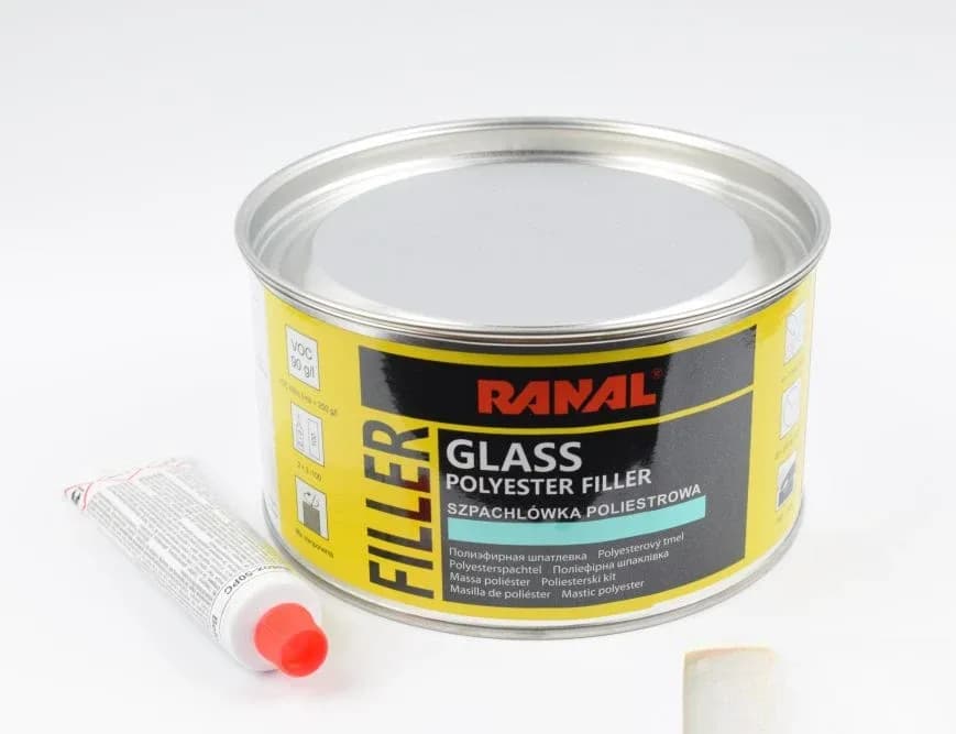 Шпаклівка "RANAL" GLASS скловолокно 1,70 кг