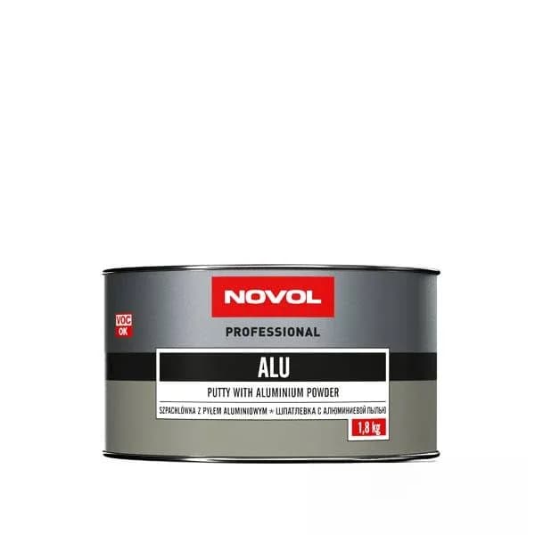 Шпаклівка "NOVOL" ALU з алюмінієм 1.8 кг.