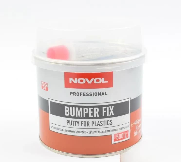 Шпаклівка "NOVOL" Bumper FIX для пластику 0.5 кг.