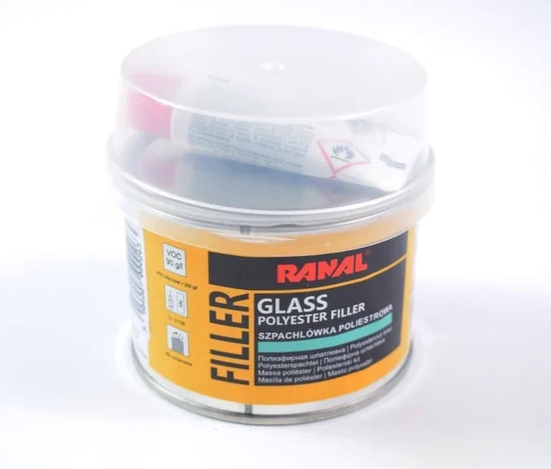 Шпаклівка "RANAL" GLASS скловолокно 0,25 кг