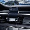 Підставка під телефон на обдув "Baseus" Steel Cannon Air Outlet Car Mount (чорна) 2