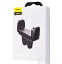 Підставка під телефон на обдув "Baseus" Steel Cannon Air Outlet Car Mount (чорна) 3