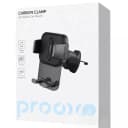 Підставка під телефон на обдув на шарнірі "Proove" Clamp Air (карбон) 2