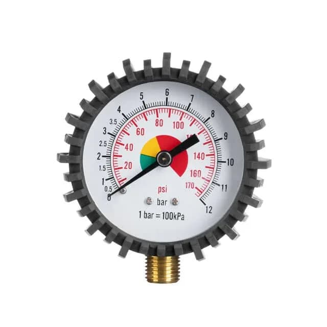 Манометр до пістолета для підкачки "INTERTOOL" (63мм, NPTF 1/8" 10.30x0.94mm)