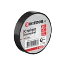 Ізолента 25 м х 17 мм х 0,15 мм чорна Intertool 1