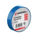 Ізолента 15 м х 17 мм х 0,15 мм синя Intertool 1