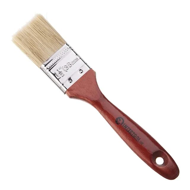 Кисть флейцева 38х14х40 мм Intertool
