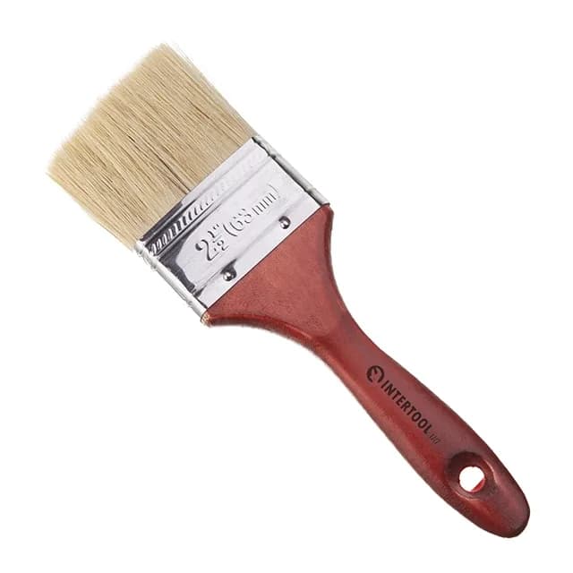 Кисть флейцева 76х18х50 мм Intertool