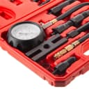 Компресометр 70 атм дизельний зі шлангом, 14 перехідників, кейс Intertool 4