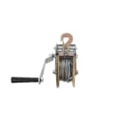 Лебідка ручна барабанна сталевий трос d 4,2 мм, 10 м, 450 кг Intertool 3