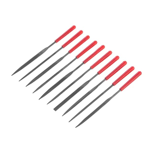 Набір надфілів 140 мм, 10 шт Intertool