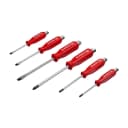 Набір викруток ударних 6 шт під ключ SL5, 6, 8 PH1, 2, 3 Intertool 1