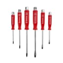 Набір викруток ударних 6 шт під ключ SL5, 6, 8 PH1, 2, 3 Intertool 2
