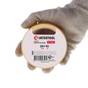 Скотч двосторонній на тканинній основі 10 м х 50 мм жовтий Intertool 3