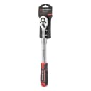 Тріскачка телескопічна з квадратом 1/2" 72 зуби 330-440 мм CrV Intertool 5
