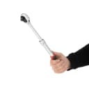 Тріскачка телескопічна з квадратом 1/2" 72 зуби 330-440 мм CrV Intertool 6