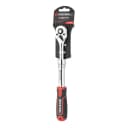 Тріскачка телескопічна з квадратом 3/8" 72 зуби 228-327 мм CrV Intertool 5