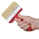 Кисть макловиця 120х30 мм пластикова ручка Intertool 4