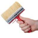 Кисть макловиця 140х40 мм пластикова ручка Intertool 4