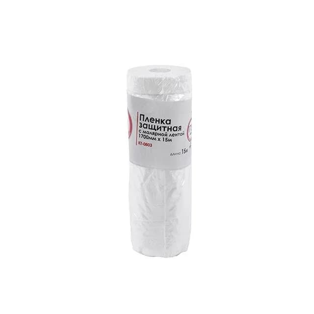 Плівка малярна з малярною стрічкою 1,7 м х 15 м Intertool