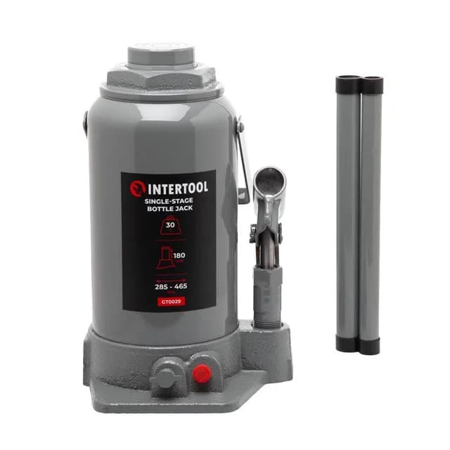 Домкрат гідравлічний 30 т 285-465мм "INTERTOOL"