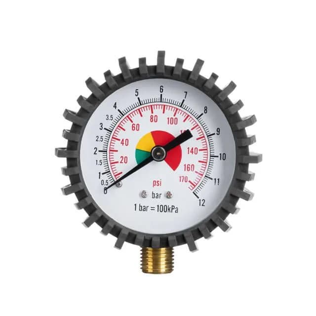 Манометр до пістолета для підкачки "INTERTOOL" (63мм, NPTF 1/8" 10.30x0.94mm)