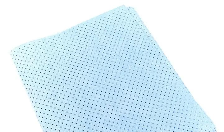 Ганчірка для кузова замшева перфор. 40*40см синя "NOWAX" Professional