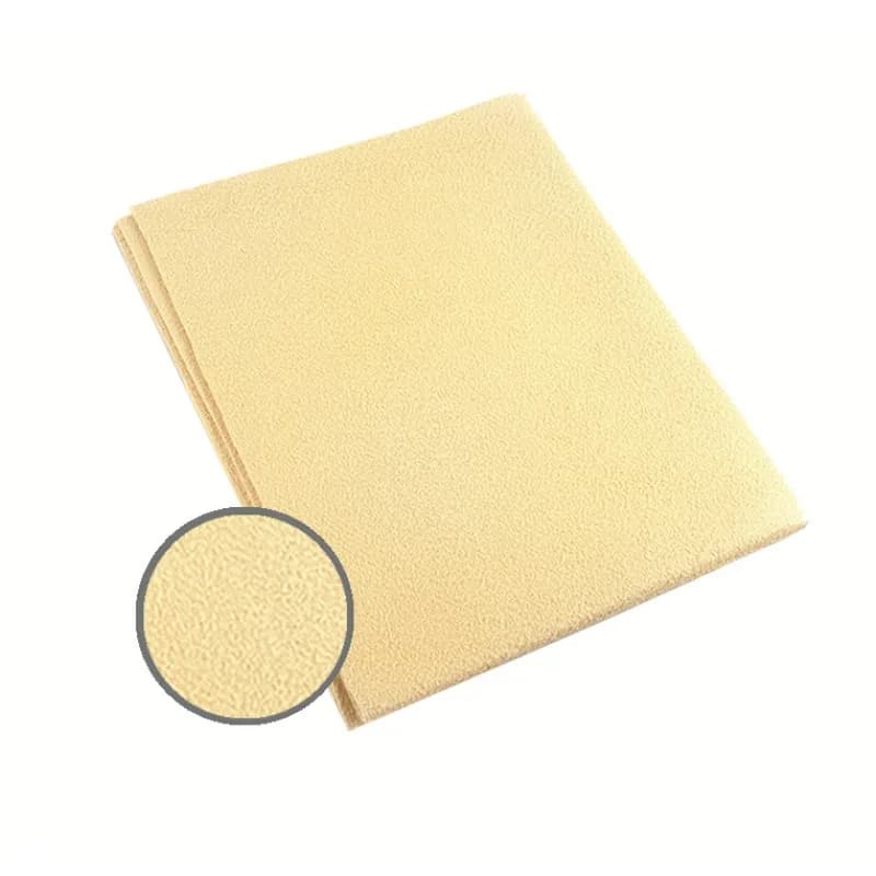 Ганчірка для кузова замшева 40*50см бежева "NOWAX" Professional