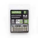 Біта (набір 10 шт.) "APRO" SL5*25мм (хром) 1