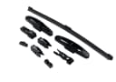Щітка двірника задня безкаркасна "CARWAY" FLAT REAR 350 mm (8 адаптерів) 1