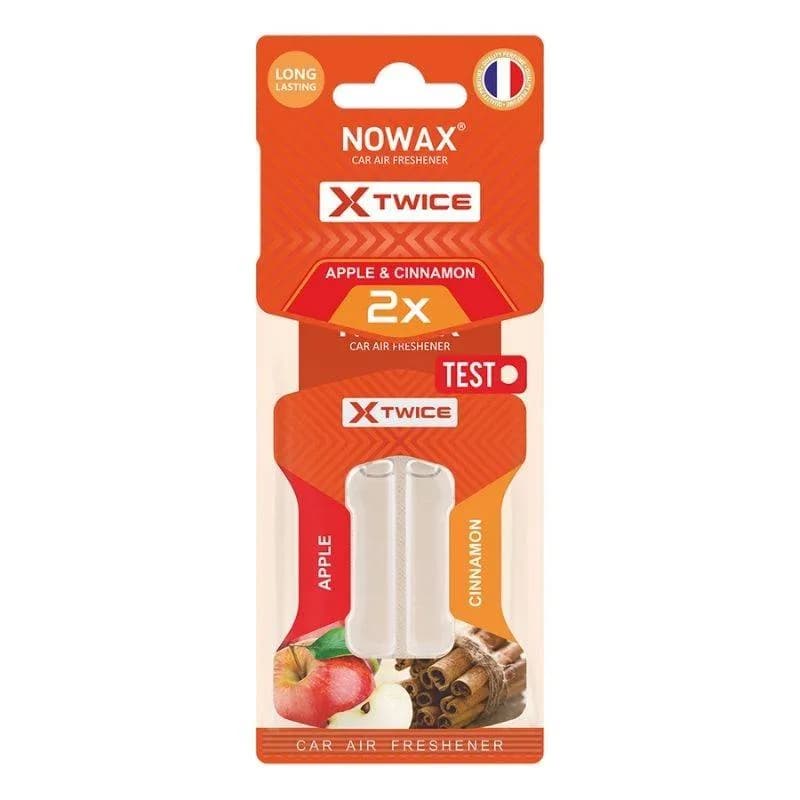 Освіжувач  "NOWAX" (рідкий) 10ml X-Twice - Apple & Cinnamon