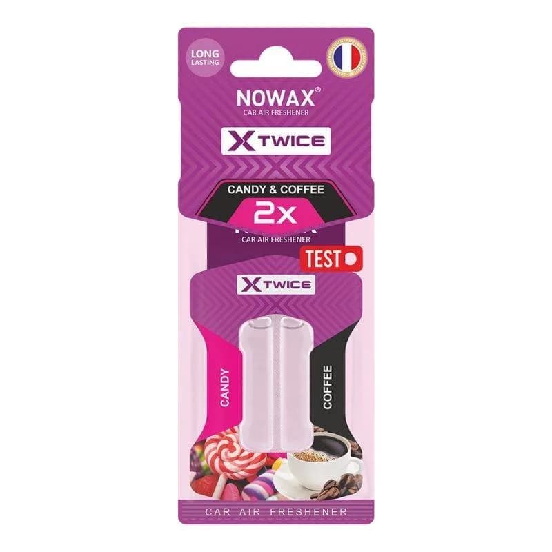 Освіжувач  "NOWAX" (рідкий) 10ml X-Twice - Candy & Coffe